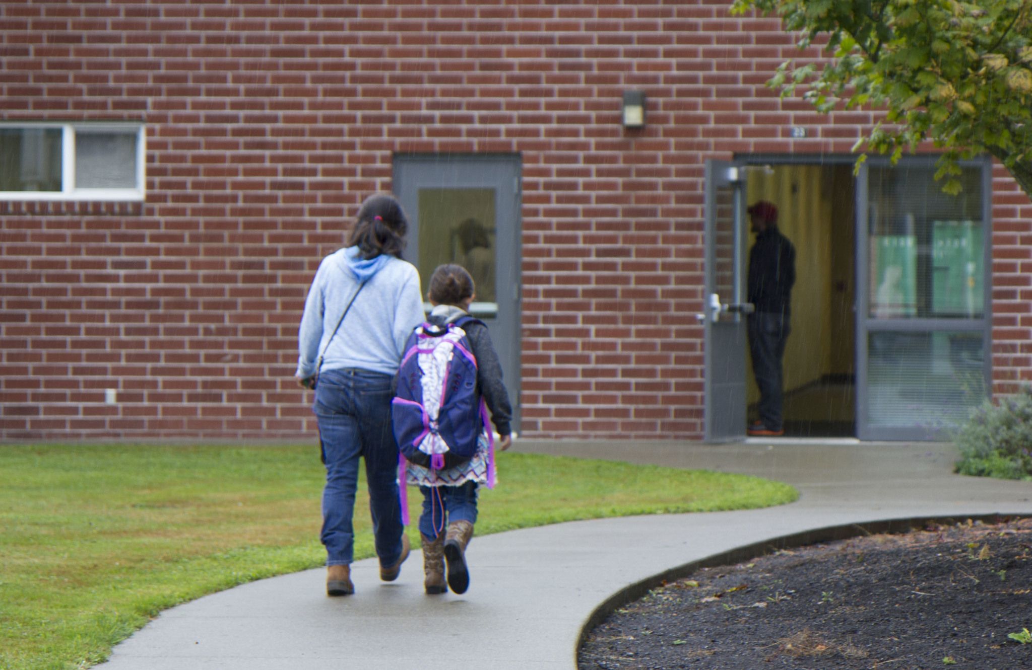 Principals give A+ to first day of school